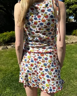 Lisa Says Gah Darcy Skort - Primary Floral^ Bottoms