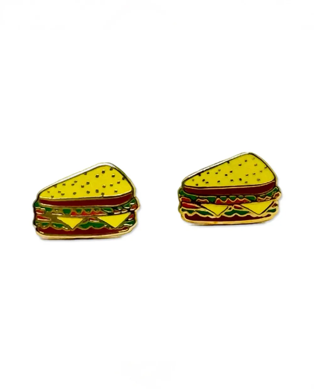 Jenny Lemons Deli Sandwich Enamel Earrings^ Jewelry