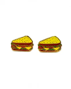 Jenny Lemons Deli Sandwich Enamel Earrings^ Jewelry