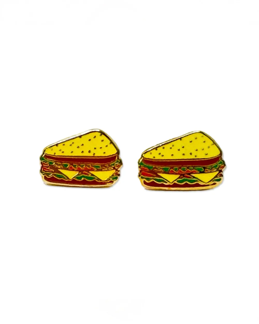 Jenny Lemons Deli Sandwich Enamel Earrings^ Jewelry