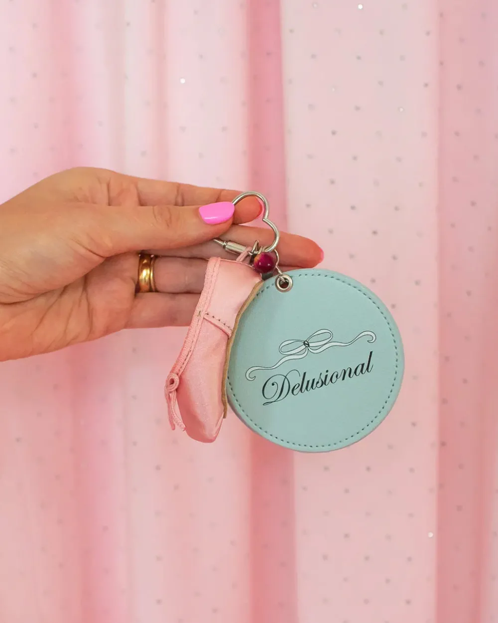 A Shop of Things Delusional Mirror Keychain^ Travel Accessories