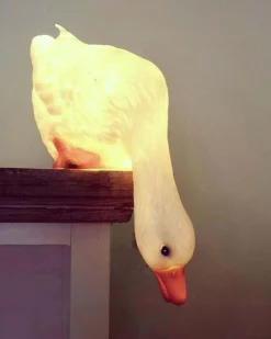 Egmont Duck Looking Down Lamp^ Home + Décor