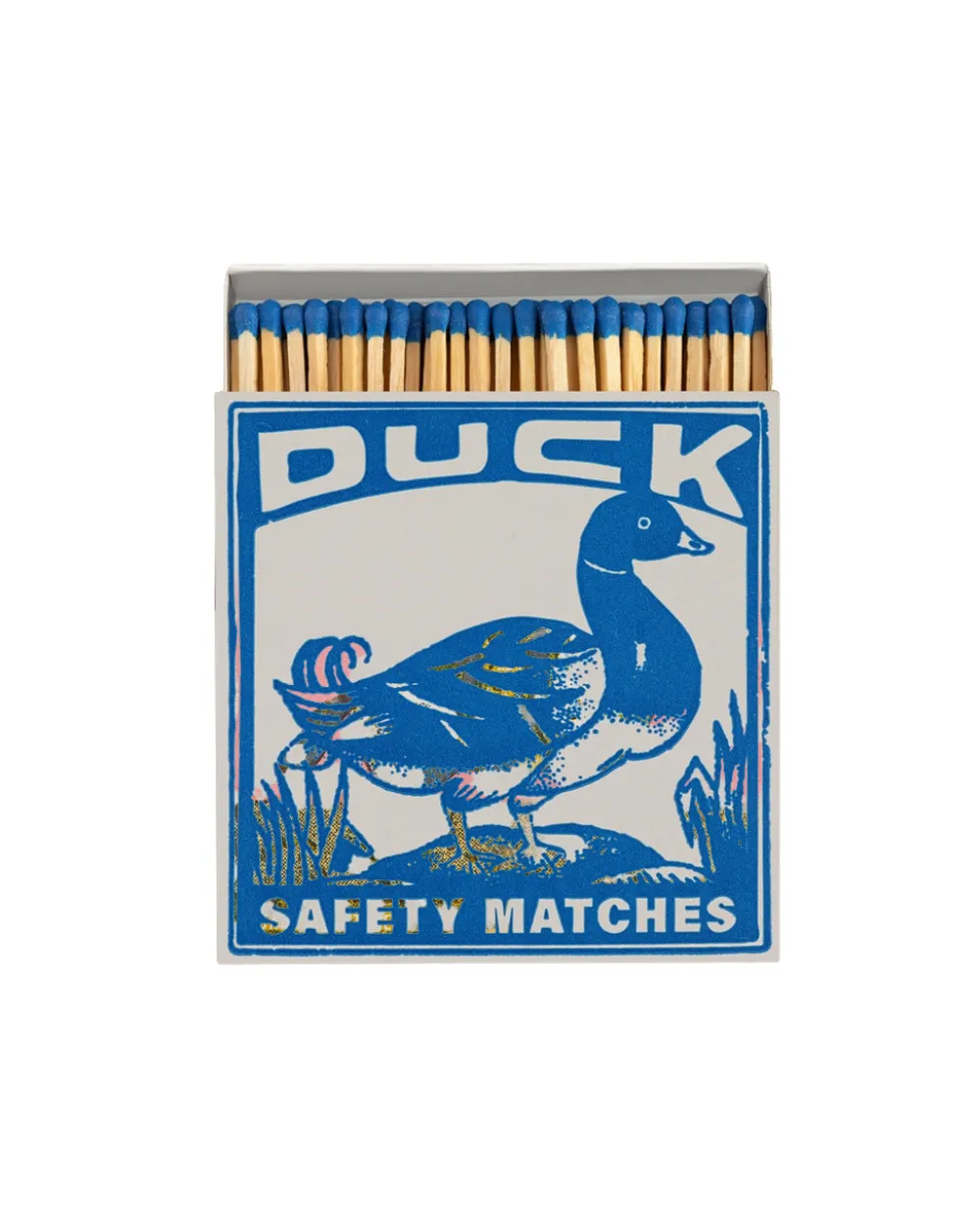 Archivist US Duck Square Safety Matches^ Candles + Home Fragrance