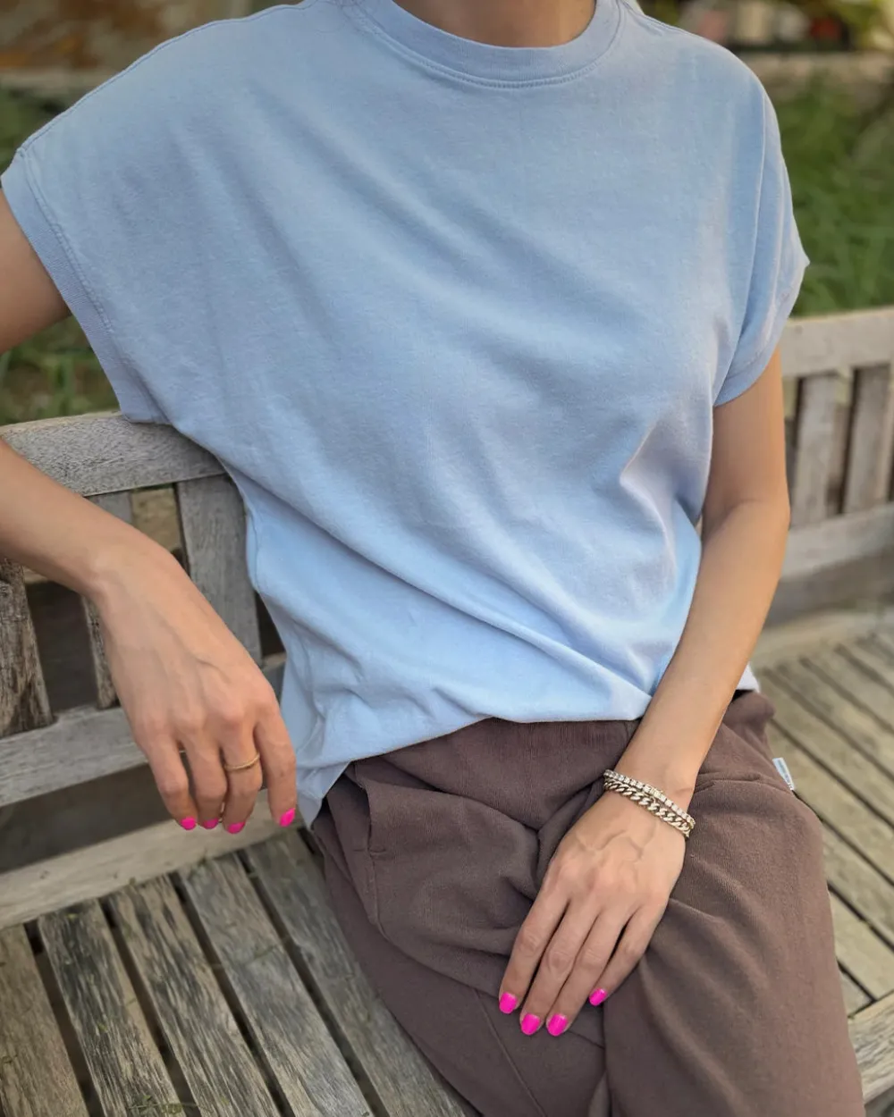 Le Bon Shoppe Ease Tee - Serenity^ Tees + Sweatshirts