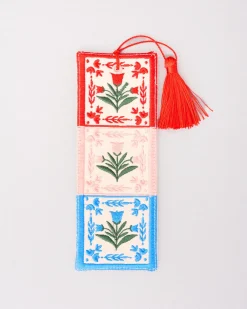 ban.do Embroidered Bookmark - Folk Floral^ Books