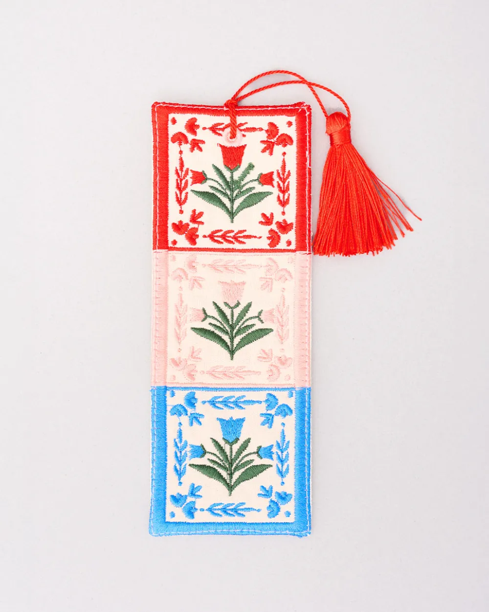 ban.do Embroidered Bookmark - Folk Floral^ Books