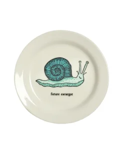 Fishs Eddy Escargot Plate^ Kitchen + Bar