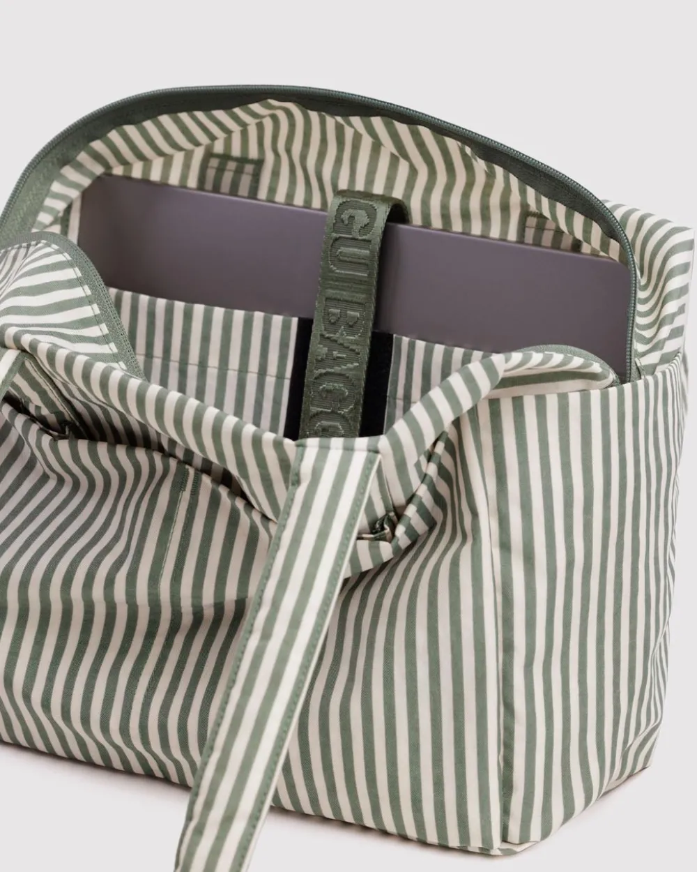 Baggu Everyday Cloud Bag - Sage Stripe^ Bags