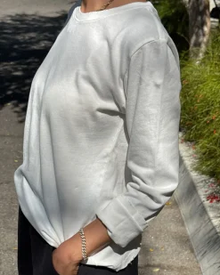 Le Bon Shoppe Everyday Long Sleeve Top - Vintage White^ Tops