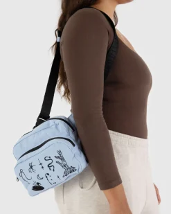 Baggu Fanny Pack - Embroidered Ballet Icons^ Bags