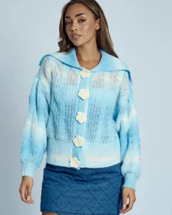Native Youth Felicity Floral Knit Cardigan^ Sweaters