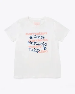 ban.do Flower List Tee^ Tees + Sweatshirts