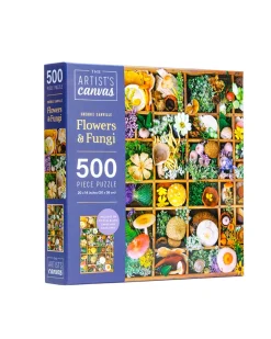 Insight Editions Flowers And Fungi - 500 Piece Puzzle^ Games + Activities