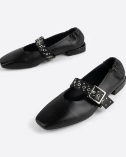 Intentionally Blank Forum Mary Jane - Black^ Shoes