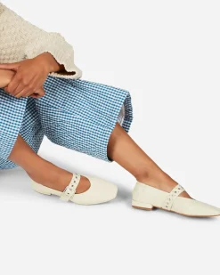 Intentionally Blank Forum Mary Jane - Creme^ Shoes