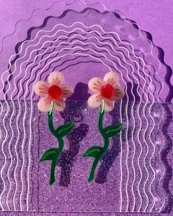 Not Picasso From The Garden Earrings - Wavy Daisies^ Jewelry