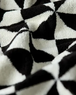 Slowtide Gatsby Bath Towel - Black^ Home + Décor