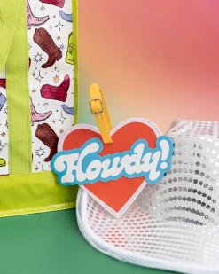ban.do Getaway Shaped Luggage Tag - Howdy!^ Travel Accessories