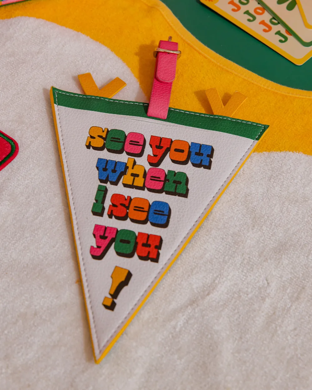 ban.do Getaway Shaped Luggage Tag - Pennant^ Travel Accessories