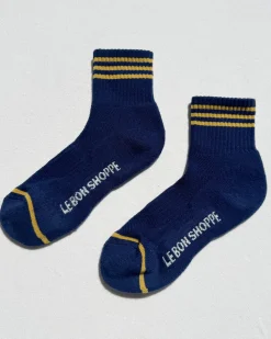 Le Bon Shoppe Girlfriend Socks - Navy^ Socks + Slippers