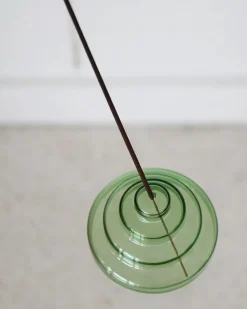 YIELD Glass Meso Incense Holder - Verde^ Candles + Home Fragrance|Home + Décor