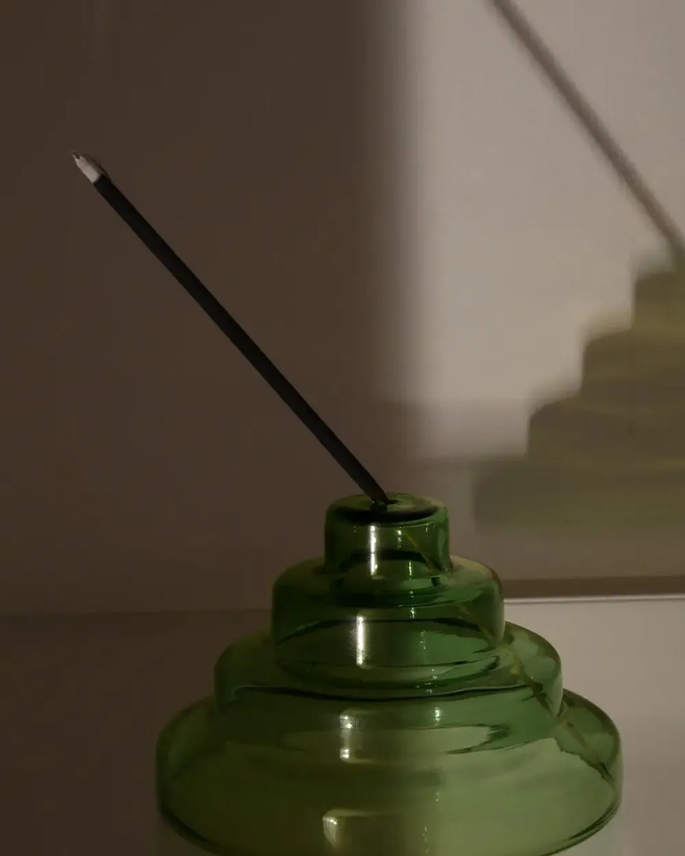 YIELD Glass Meso Incense Holder - Verde^ Candles + Home Fragrance|Home + Décor