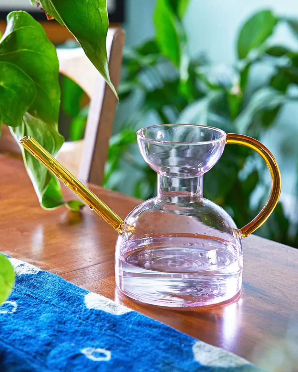 Modern Sprout Glass Watering Can - Pink^ Outdoor|Home + Décor