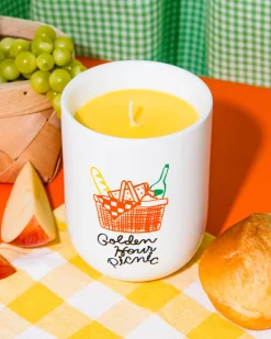 ban.do Golden Hour Picnic Candle^ Candles + Home Fragrance
