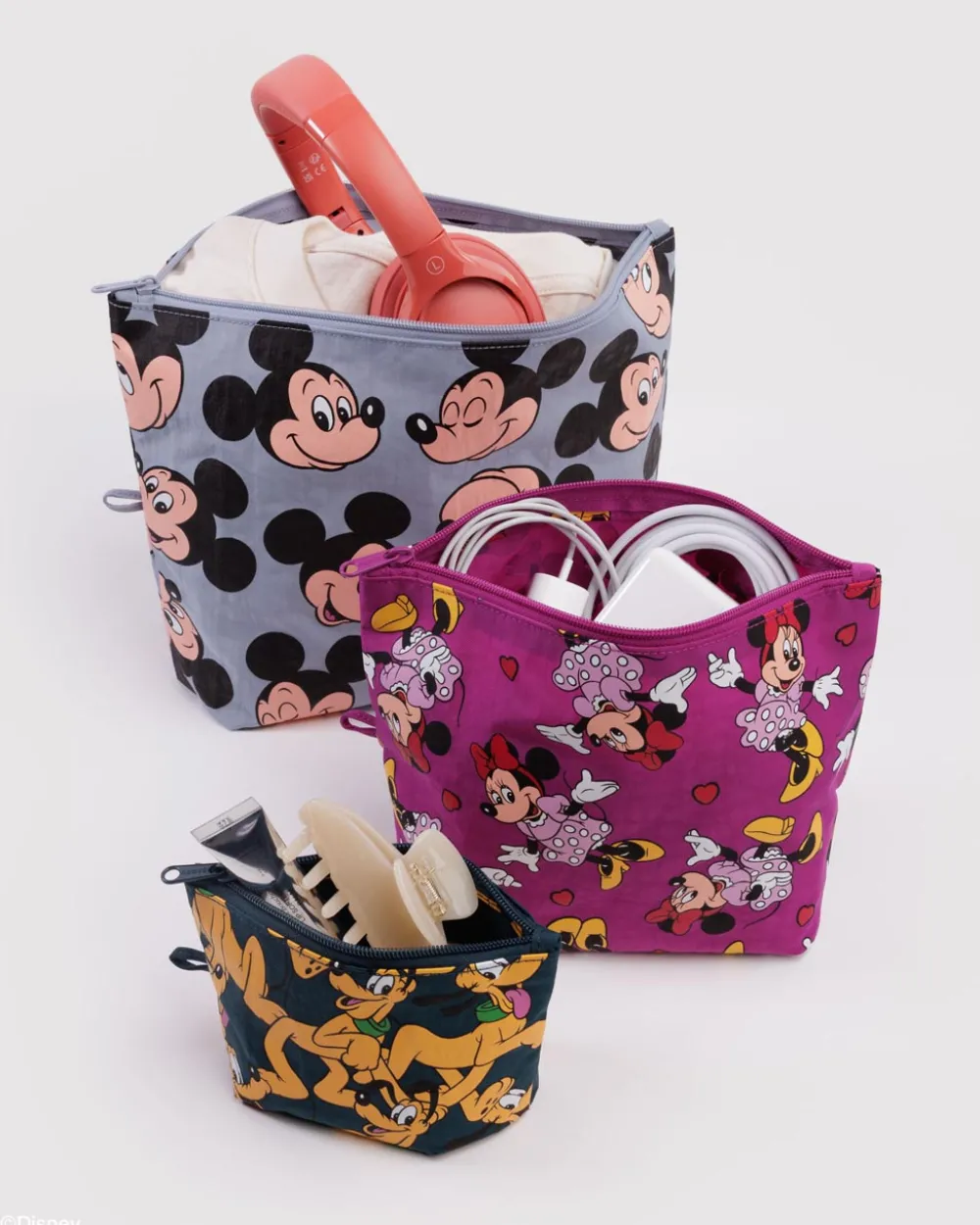 Baggu Go Pouch Set - Mickey, Minnie & Pluto^ Travel Accessories