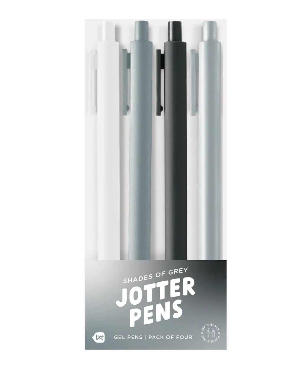 Talking Out of Turn Gradient Black Jotter Set^ Writing Supplies