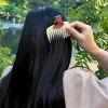 Solar Eclipse Hand-Painted Love Teddy Pocket Comb^ Hats + Hair