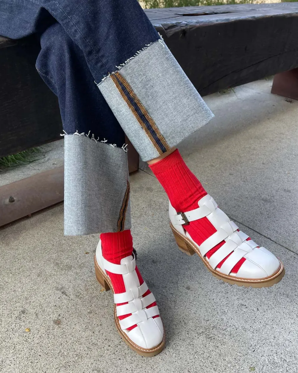Le Bon Shoppe Her Socks - Classic Red^ Socks + Slippers