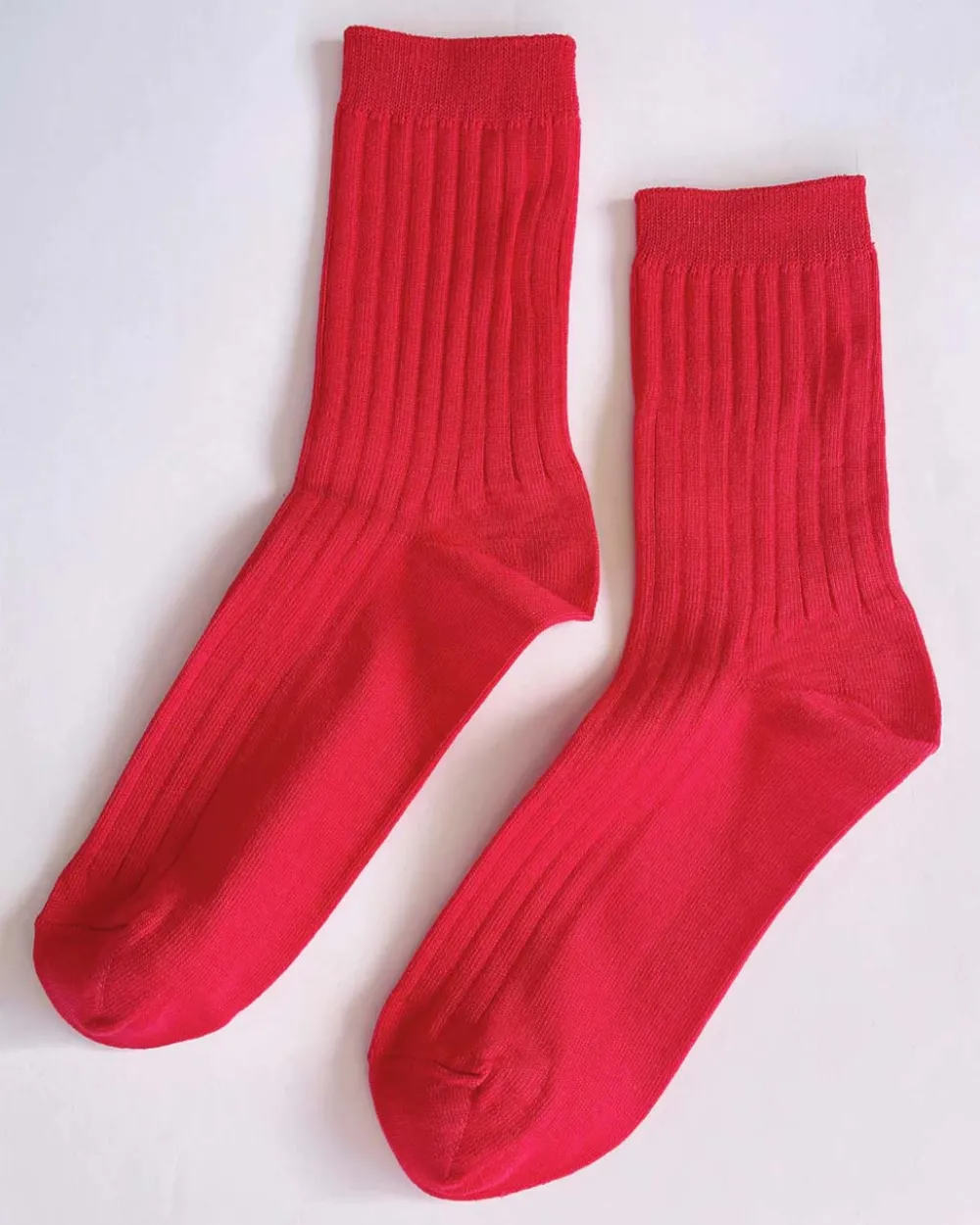 Le Bon Shoppe Her Socks - Classic Red^ Socks + Slippers