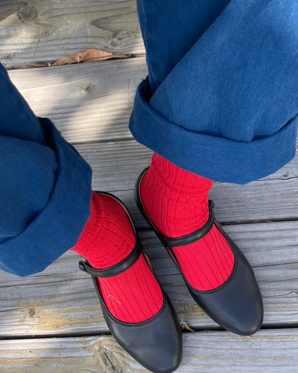 Le Bon Shoppe Her Socks - Classic Red^ Socks + Slippers