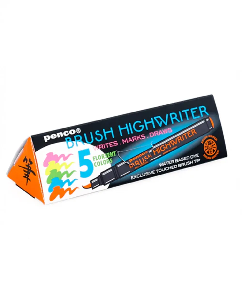 Hightide Highlighter Brush Pen Set^ Writing Supplies