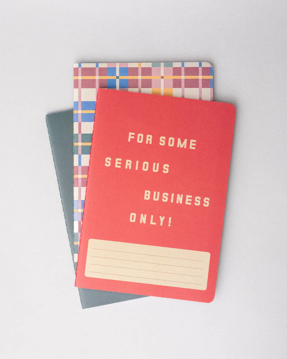ban.do Hold That Thought Notebook Set - Serious Business Only^ Notebooks + Folders