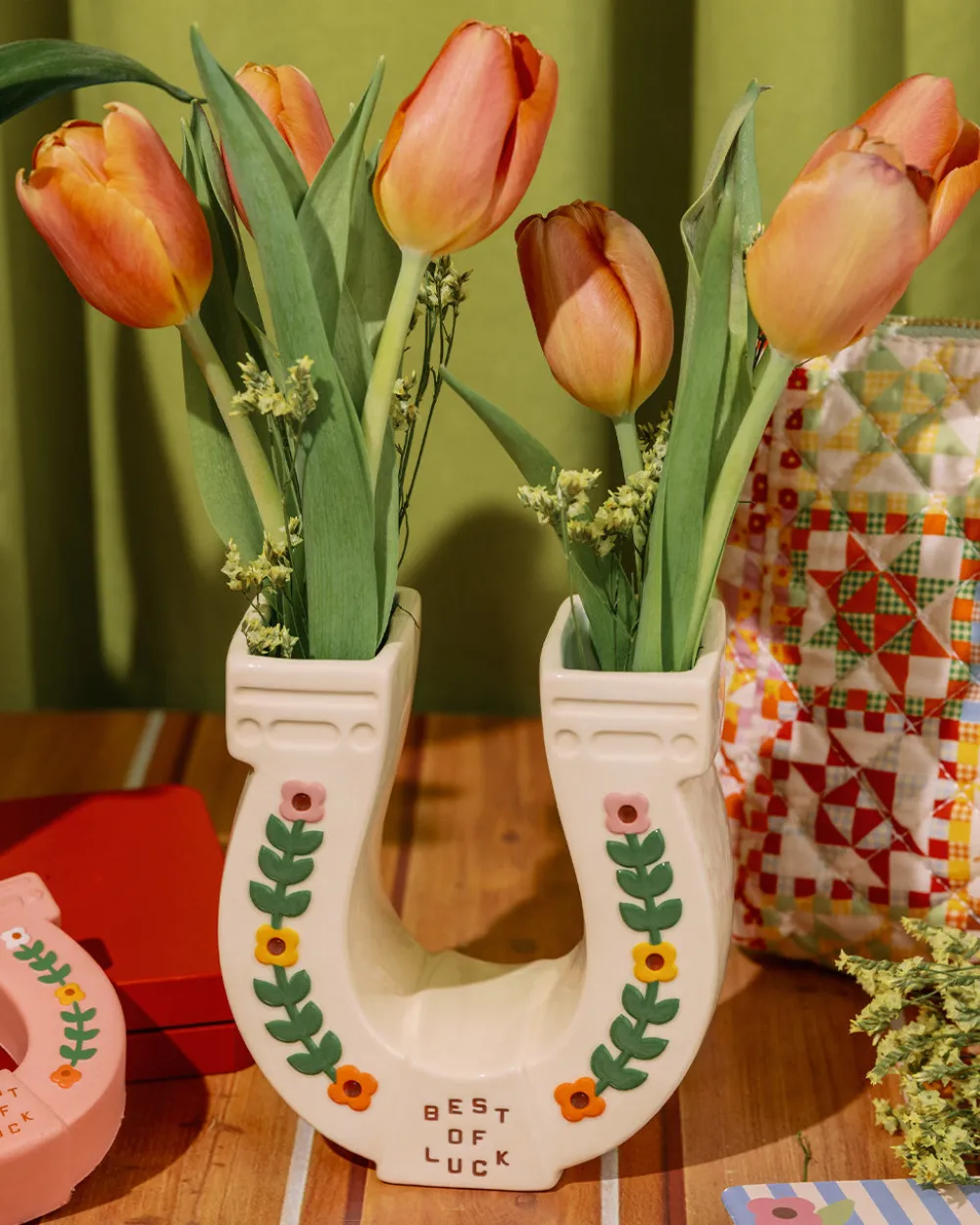 ban.do Horseshoe Ceramic Vase^ Home + Décor