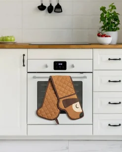 OTOTO Hot Dog Double Oven Mitts^ Kitchen + Bar