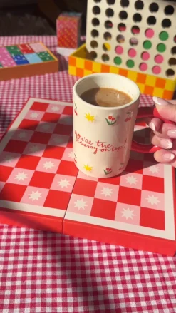 ban.do Hot Stuff Ceramic Mug - Cherry on Top^ Kitchen + Bar