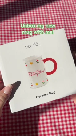 ban.do Hot Stuff Ceramic Mug - Cherry on Top^ Kitchen + Bar