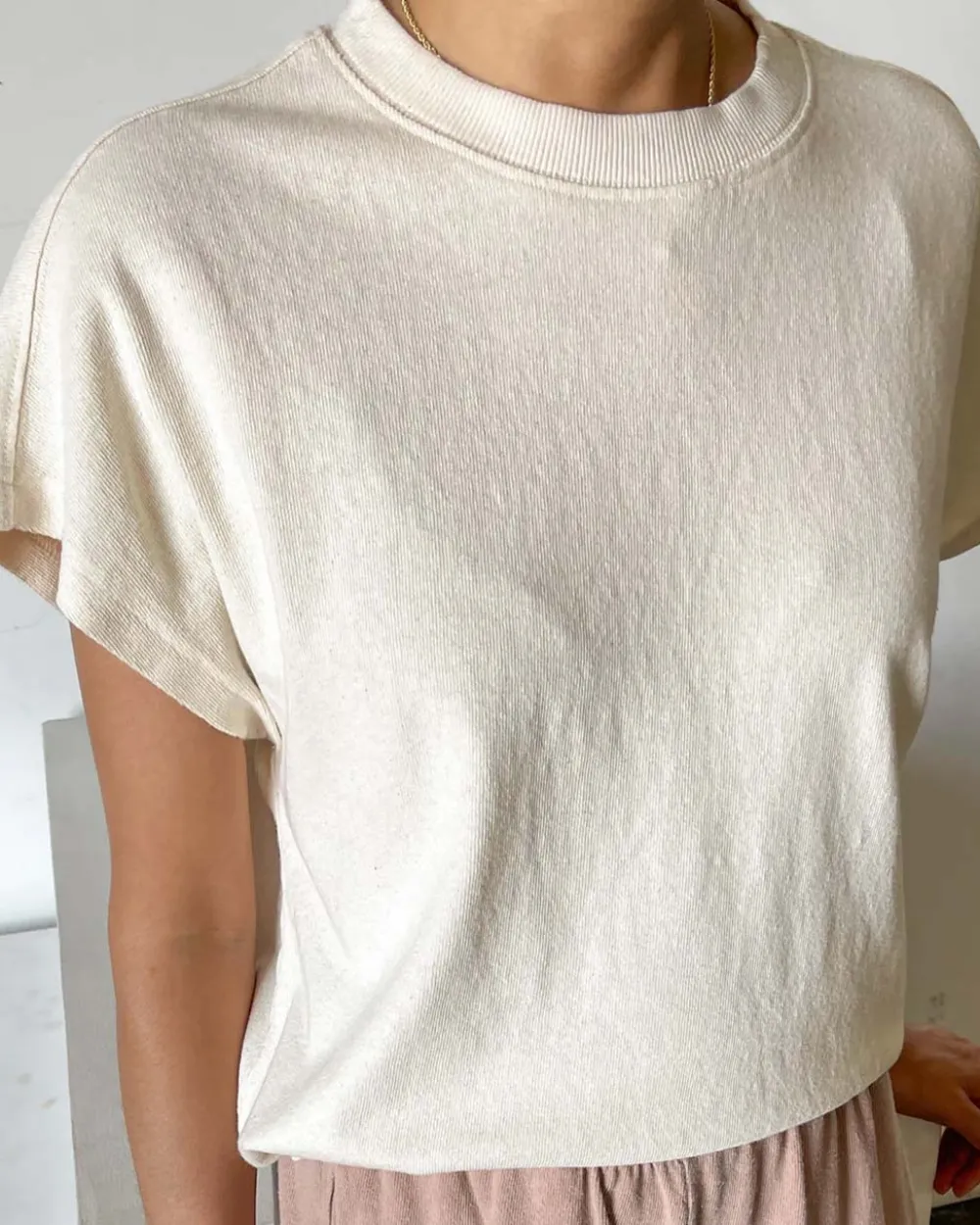 Le Bon Shoppe Jeanne Tee - Naturel^ Tops
