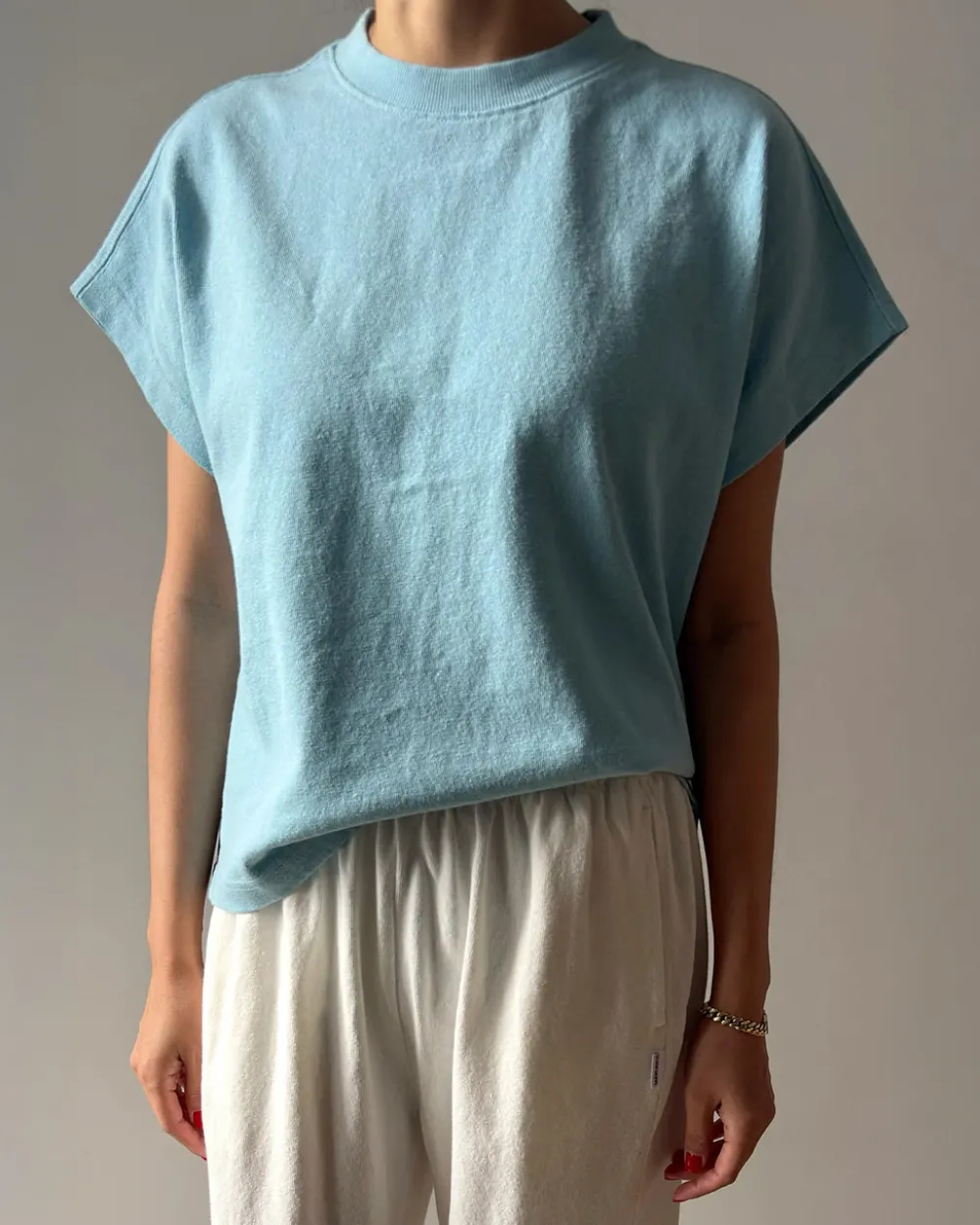 Le Bon Shoppe Jeanne Tee - Sky Blue^ Tees + Sweatshirts