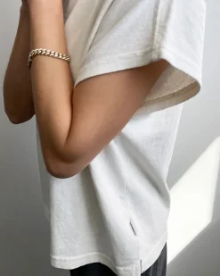 Le Bon Shoppe Jeanne Tee - White Cotton^ Tees + Sweatshirts