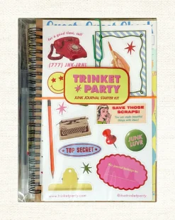 Trinket Party Junk Journal Starter Kit^ Stickers + Tape