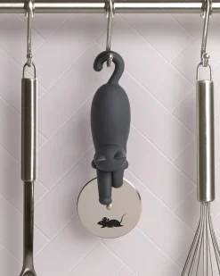 OTOTO Kitty Cut Pizza Cutter Wheel^ Kitchen + Bar