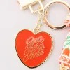 ban.do Lanyard Keychain - Pink Tile Floral^ Travel Accessories