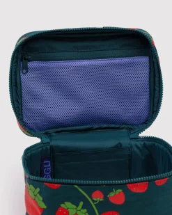Baggu Large Cosmetic Case - Strawberry Blossom^ Travel Accessories|Bags