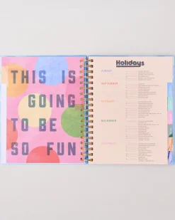 ban.do Large 17-Month Academic Planner - Good Things Ahead^ Planners + Calendars