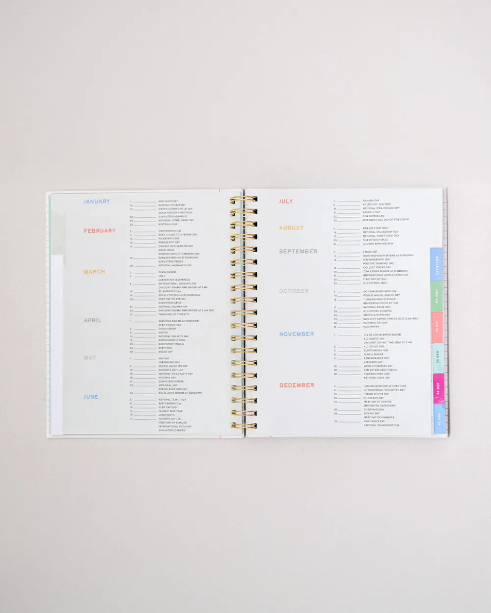 ban.do Large 12-Month Annual Planner - Ready for Anything^ Planners + Calendars