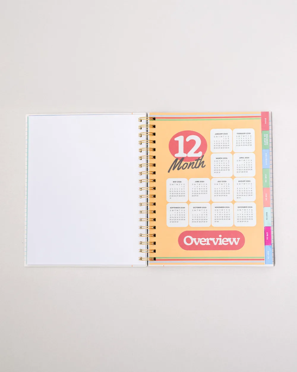 ban.do Large 12-Month Annual Planner - Ready for Anything^ Planners + Calendars